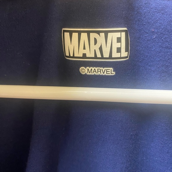 🕷️Marvel Spiderman-Size L-V neck-Navy - Picture 2 of 4